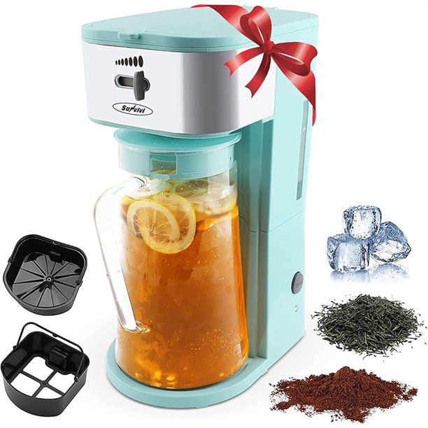 Valentines Day Gifts New iced tea machine with 3 liter glass brewing