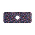 thumbnail image 7 of Yayeee Faucet Mat for Kitchen Sink 14.7" Diatomite Long Splash Guard Pad, Night Flower Blooms Pattern, 7 of 7
