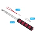 thumbnail image 3 of Unique Bargains 1.4M/4.6ft Telescopic Handheld Flagpoles,2Set Pointer Stick w Sponge Handle Red, 3 of 8