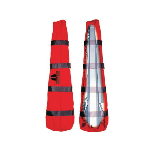 Fortress Anchor Storage Bag SG-125 Guardian; Boat Anchor; For Guardian G-125 Boat Anchor; Velcro Closure; 54 Inch Length; Red; Fabric; With 3/4 Inch Wrench/Fluke Clip/Bolt And Nut