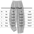 thumbnail image 3 of Ashirexll Womens Summer Pants, Casual Pants for Women, Loose Casual Solid Color Elastic Waistband Pocket Long Trousers, 3 of 7