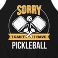 thumbnail image 3 of Instant Message - Sorry Can't Pickleball - Men's Jersey Tank Top, 3 of 6