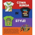 thumbnail image 7 of Nickelodeon Ninja Turtles T-Shirt, Toddler Boy Tee Kids Clothes, Gray/Black/Green, 3 Pack, 7 of 7