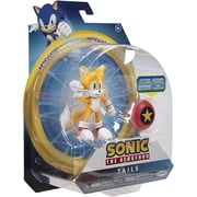 Sonic 4 Inch Figure Modern Tails W/star Spring