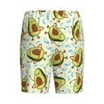 thumbnail image 5 of Gaeub Avocado Doing Sport Printed Men's Short Pajama Pants, Lightweight Lounge & Sleep Bottoms Keep You Cool - Large, 5 of 9