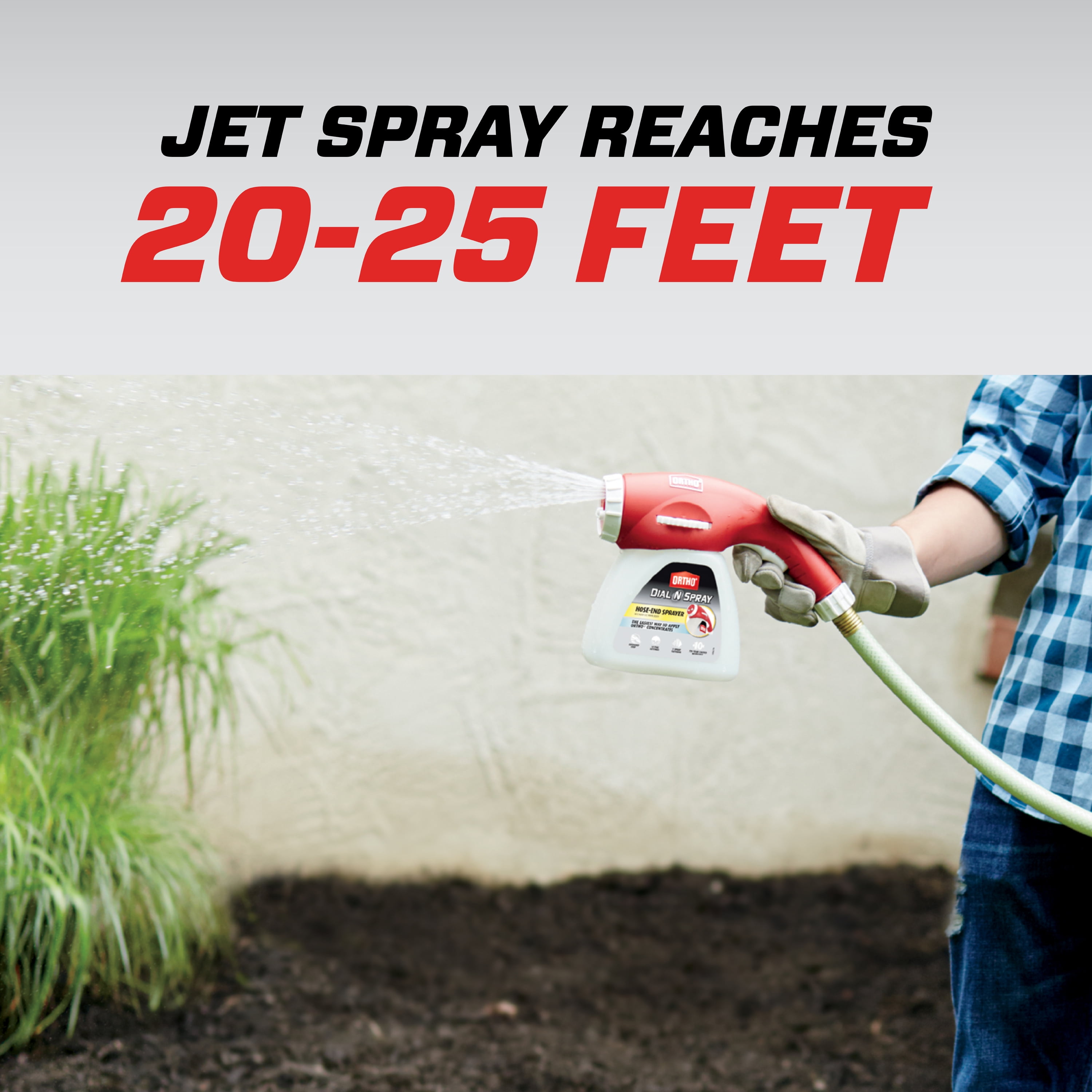 Ortho Dial N Spray for Liquid Weed or Insect Killer, 16 oz.