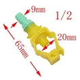 thumbnail image 4 of 200 Pcs Rabbit Drinking Water Interface 25mm To 9mm Bird Drinking Water Pipe Automatic Water Interface Poultry Accessories, 4 of 4