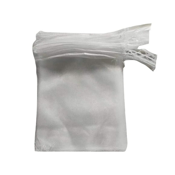 Xihbxyly Bolsa de Malla Antiinsectos, Diseño para Proteger Frutas, Poliéster Ligero y Transpirable, Eficaz Contra Aves y Animales, Ideal para Jardinería En Interiores y Exteriores, Paquete de 25, Var