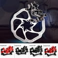 thumbnail image 2 of New Bicycle Disc Brake Kit Braking F160/R140 Or R160/F180 Aluminum Alloy R160/F180 Black, 2 of 8