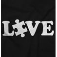 thumbnail image 2 of Love Autism Awareness Puzzle Piece Tank Top T Shirts Men Women Brisco Brands S, 2 of 6