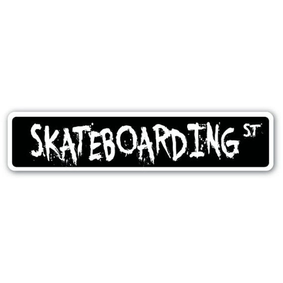 SKATEBOARDING Street Sign wheels ramps gear bearings trucks | Indoor/Outdoor | 24" Wide