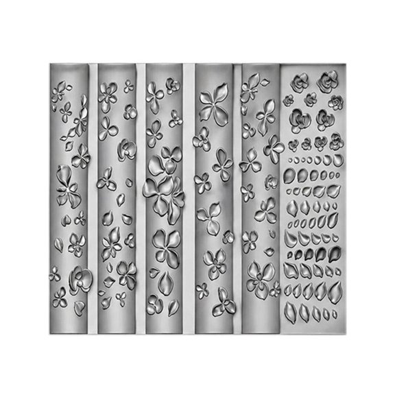 Small floral nail art silicone mold Nails Art DIY Manicure Art Mould Tool
