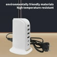 thumbnail image 5 of ZZkhGO 30W Multi Interface USB Charger, 6 Port Fast Charging Station, Desktop Stand Up Charger for Phones Tablets, 5 of 6