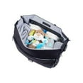 thumbnail image 2 of Bababing DayTripper II - Black Canvas - 2-in-1 Convertible Backpack & Shoulder Bag - Insulated Bottle Holder, Large Wipeable Changing Mat, Stroller Clips, Waterproof Cover - Stylish & Practical for Mo, 2 of 7