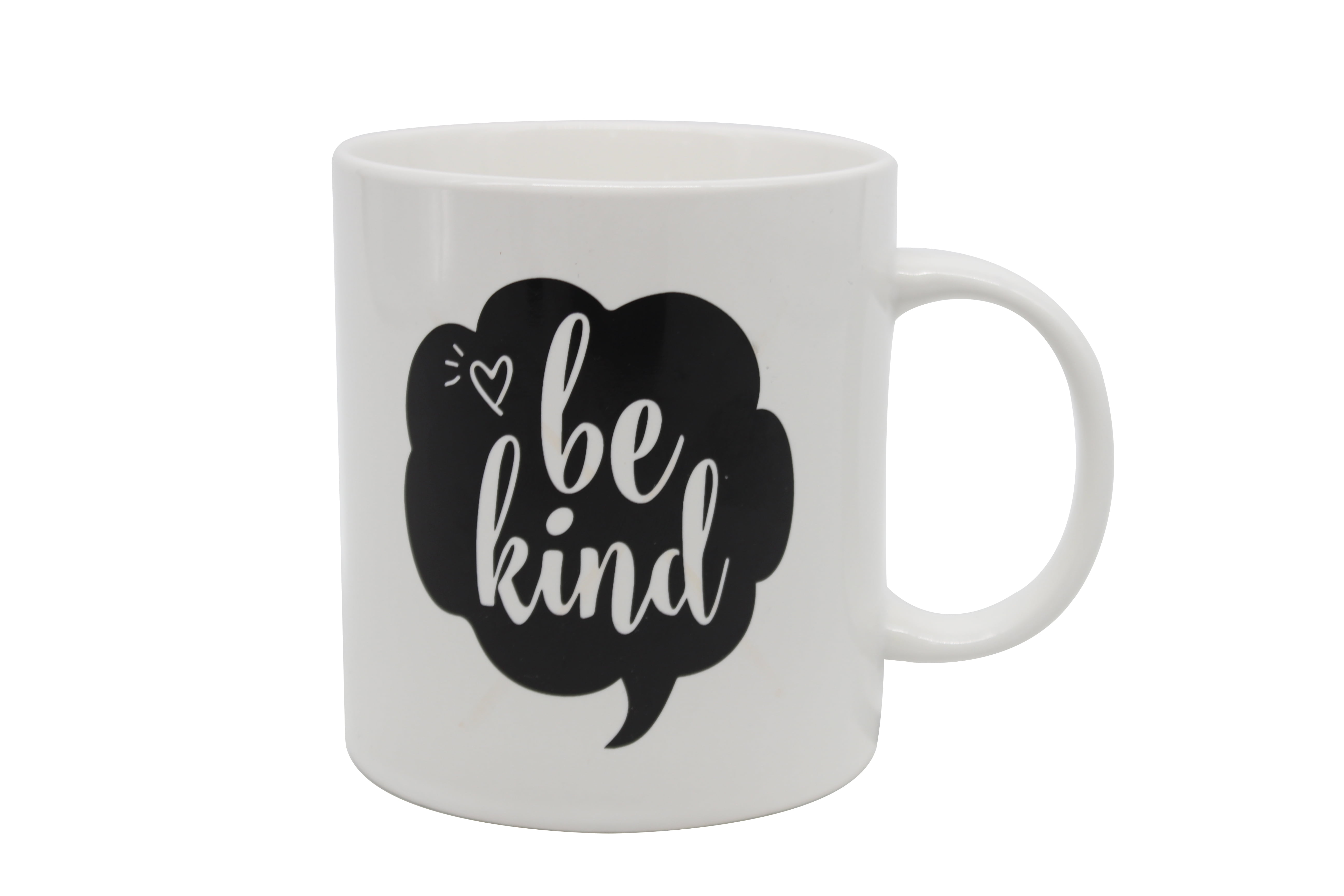 Ceramic 13.86 Ounce "Be Kind" Sentiment Decal Coffee Mug