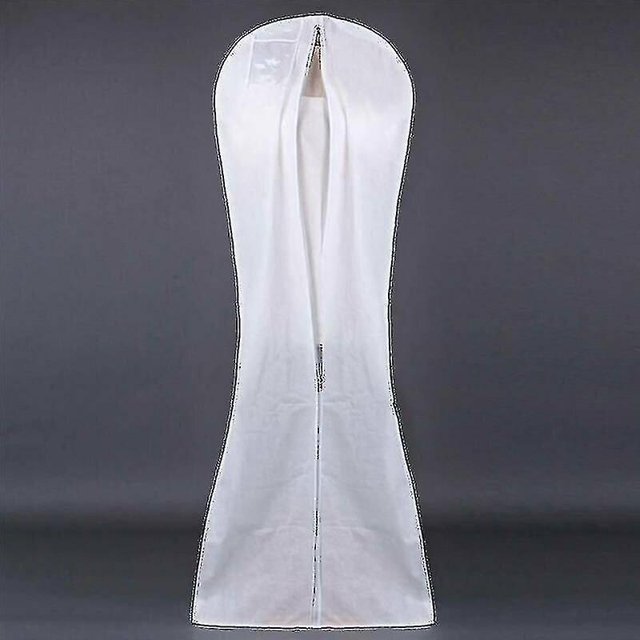 Vestido de novia extra grande Funda para vestido de novia Bolsa de almacenamiento con cremallera Funda para ropa_a ZefeiWu 8390611227937