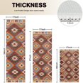 thumbnail image 4 of Colorful Geometric Triangle Diamond Pattern Kitchen Rugs Sets Of 3,Kitchen Runner Rugs Non Skid Washable,Decorative Kitchen Floor Mats for Kitchen,Sink,Laundry,17"x30"+ 17"x47" + 17"x59", 4 of 6