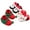 Multicolor, variant on DcoolMoogl Newborn Infant Baby Christmas Shoes Santa Slippers Booties Anti-Slip Socks Boots Winter Warm Prewalkes