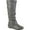 Grey, variant on Journee Womens Jayne Extra Wide Calf Round Toe Riding Boots
