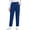 Blue, variant on Women Capri Pants High Waisted Drawstring Summer Yoga Pants Workout Cropped Joggers Lounge Pants with Pockets