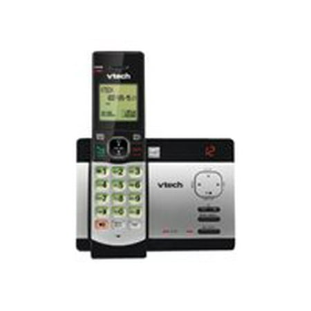 VTech - CS5129 DECT 6.0 Expandable Cordless Phone System with Digital Answering System - Black; Silver