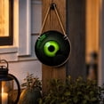 thumbnail image 4 of Spooky Halloween Wooden Eyeball Hanging Ornaments, Luminous Glow In Dark Creepy Eye Decor, Horror Pendant for Front Porch, Door, Tree, Halloween Party Decoration, 4 of 7