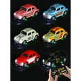 thumbnail image 2 of 1: 64 mini Beetle remote control car: 2.4GHz dual control, alloy body, three speed regulation, adjustable steering, 2 of 6
