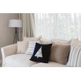 thumbnail image 4 of 16" x 16" Simply Daisy Garland Tree Polyester Accent Pillow, Navy (1 Count), 4 of 4