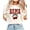Ivory Shirt, variant on Bama Red Ink-Printed Sequins and Check Bow Shirt for Women & Teens Alabama School Sports Fan Tee Pepper Shirt Adult X-Large