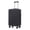 Black, variant on 28inch Luggage, ABS Checked Suitcase with 4 Spinner Wheels and Side Hooks, Silver