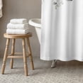 thumbnail image 3 of Creative Products Green Violet Falling Branches 71x74 Shower Curtain, 3 of 7