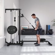 ALLVIATE Cable Crossover Machine,Lat Pull Down Machine Training for Home Gym Fitness,Wall Mounted Pulley Tower functional trainer with Adjustable 16 Positions Dual Pulley System