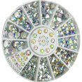 thumbnail image 1 of CJESLNA Gran tamaño mixto DIY Glitter Rhinestones Charm 3D Nail Art Decoración Accesorios (multicolor), 1 of 5