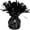 Black, variant on PMU Kisses Balloon Weights - Decorative Balloon Weight for Thanksgiving, Birthday, Party Favors, Christmas, Wedding & Baby Shower - 6oz, Rose Red Pkg/6