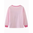 thumbnail image 5 of Girls Unicorn Cartoon Long Sleeve Pajamas Two Piece Set, 5 of 5