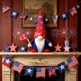 thumbnail image 5 of Nkmbld 4th of July Patriotic Gnomes Decorations Handmade Plush Gnomes Table Decorations Farmhouse Tiered Tray Decorations for Kitchen Desk Table Shelf Decor, 5 of 8