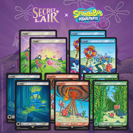 マジック：ザ・ギャザリング SpongeBob SquarePants Internet Sensation Amazon.com: Magic the Gathering Secret Lair x Spongebob