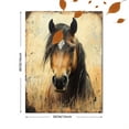 thumbnail image 3 of Qisvanset 12x16 Inch Vintage Ranch Horse Canvas Wall Art, Distressed Equine Art Rustic Farmhouse Decor, 3 of 8