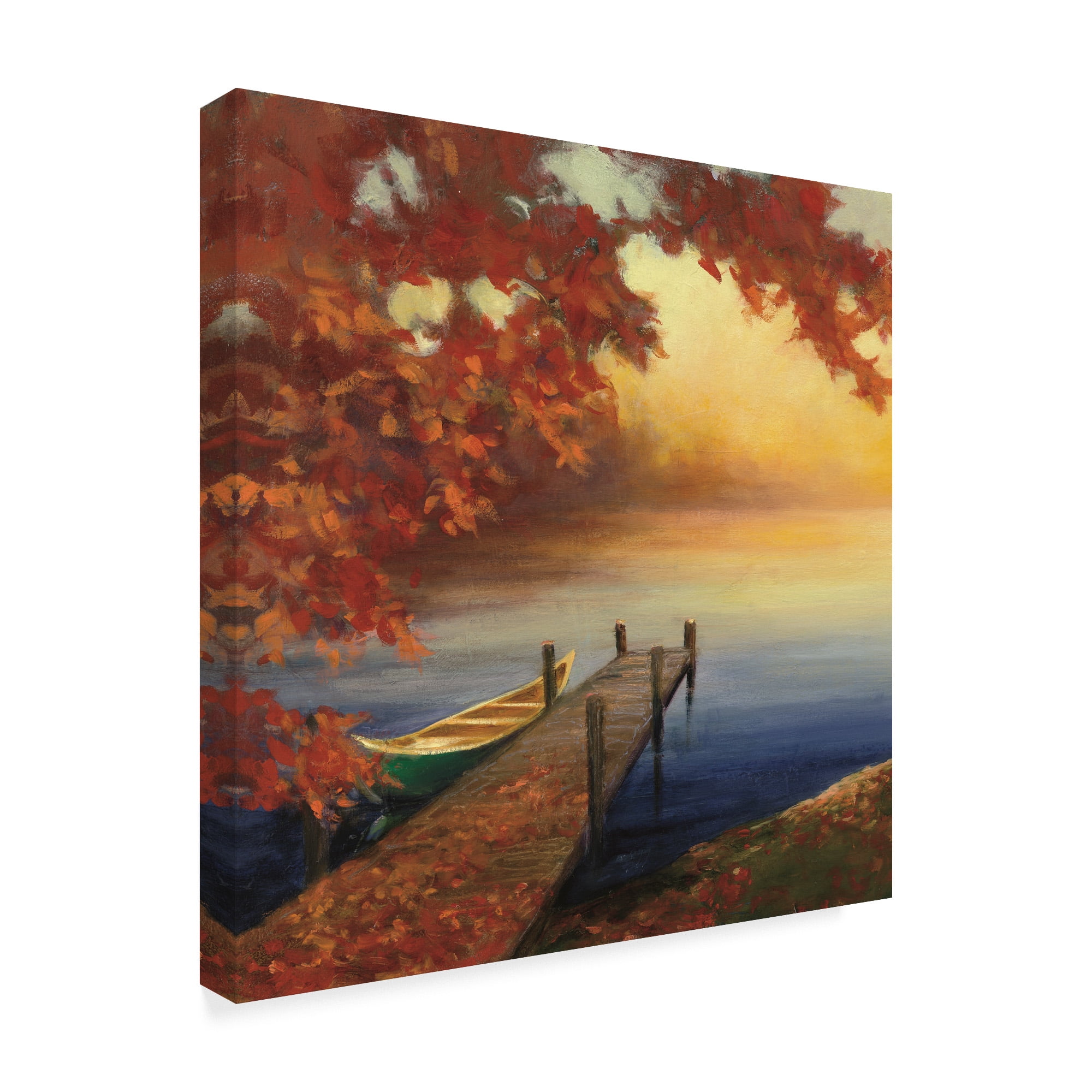 Trademark Fine Art 'Autumn Glow III' Canvas Art by Julia Purinton