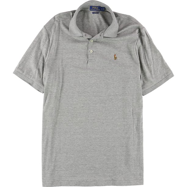 Ralph Lauren - Polo de rugby para hombre, ajuste clásico, Homestead, gris, pequeño Ralph Lauren polo, rugbi