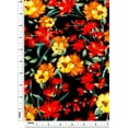 thumbnail image 2 of Stylish Fabric Cotton Quilting Fabric for DIY Projects, 44 in, Flowers, 1 Yard, By the Yard, 2 of 2