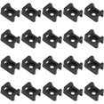 thumbnail image 1 of SHAR 100 Pcs Attaches de Câble Noires, Base de Attache de Câble, 1 of 4