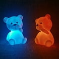 thumbnail image 7 of Mightlink Night Light Battery Powered Adorable Appearance Non-Glaring Low-Power Consumption Long Lifetime Decorative Vinyl Cute Cartoon Bear LED Night Lamp Decor for Home, 7 of 7