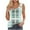Green, variant on WRKEKC Womens Cami Tank Tops Plaid Print Single Strap V Neck Sleeveless Tank Top for Daily Styling Casual Outings and Summer Looks