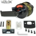 thumbnail image 6 of ADA Door Lock with Indicator in Oil Rubbed Bronze - Left-Handed, 6 of 8