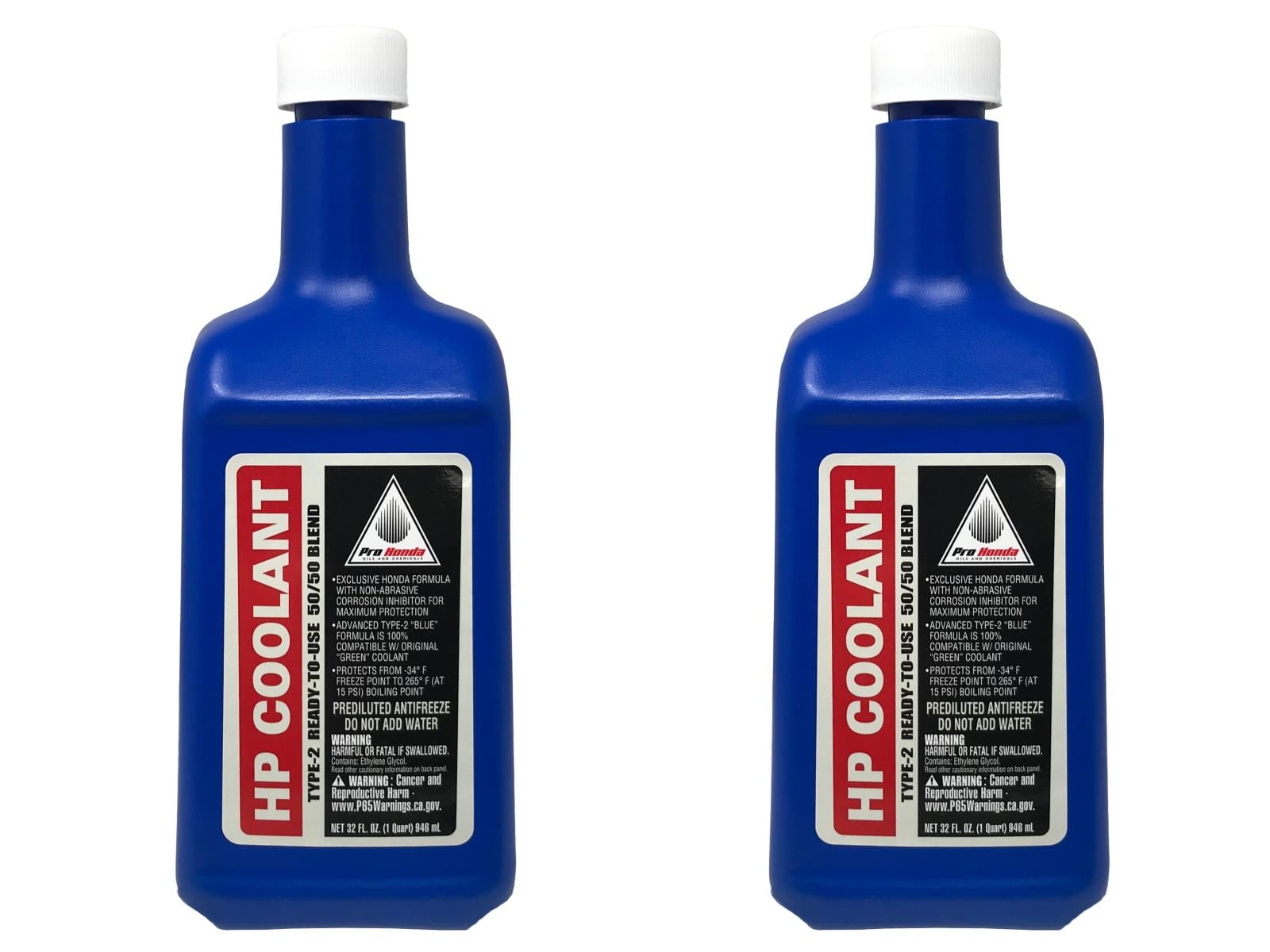Honda Genuine OEM HP Coolant 50/50 Blend 08C50C321S02 2 Pack