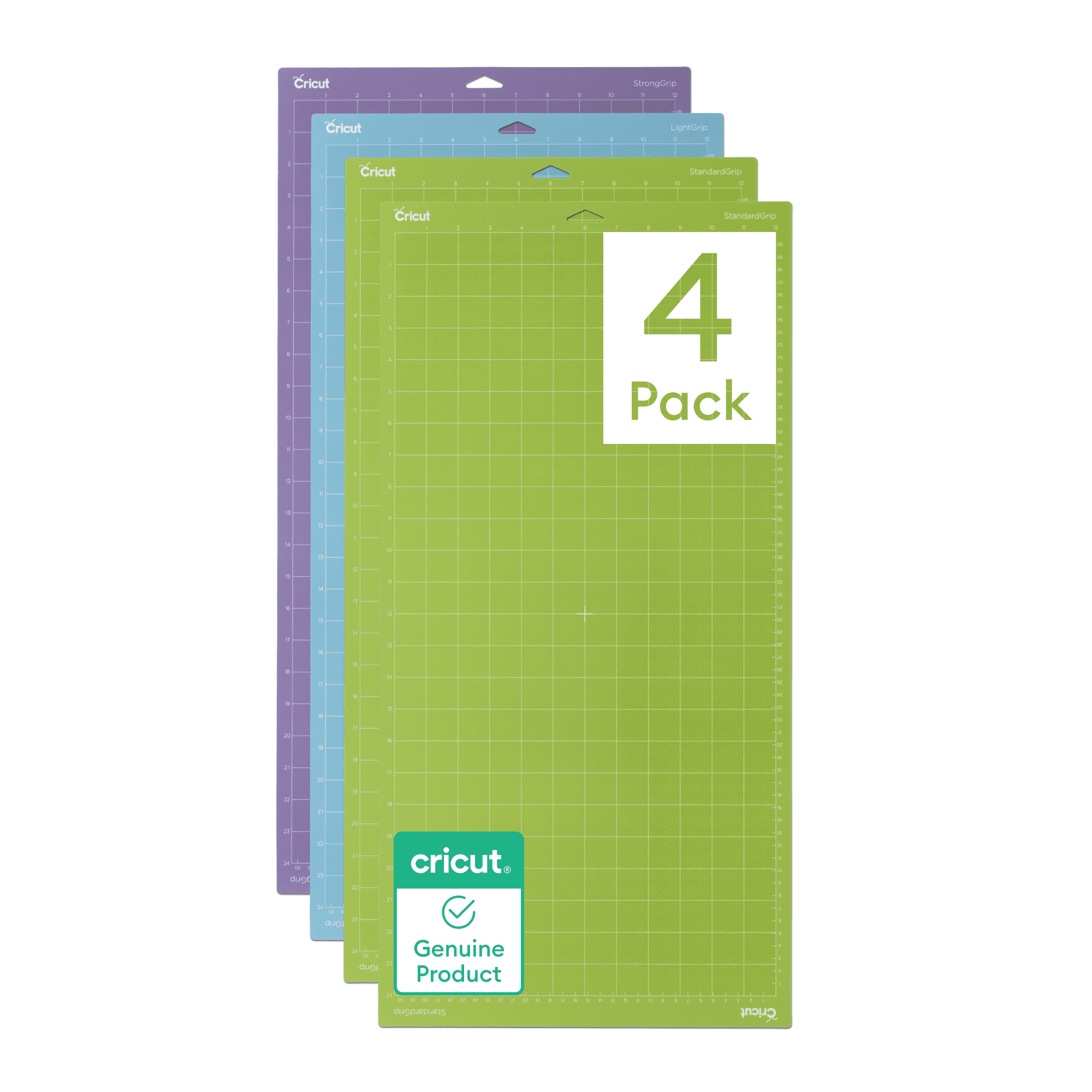 Cricut® Machine Mat Variety Pack - 12 in x 24 in (4 ct)
