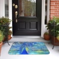 thumbnail image 5 of Pofeuu Peacock Print Hem Mat 40x60 - Multipurpose Doormat for Indoor & Outdoor Use - Welcome Your Guests with our Entrance Mat, 5 of 6