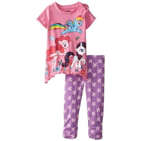 My Little Pony - Group Running Toddler Tunic Top and Leggings Set