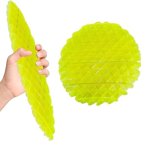 MAHADEV Fidget Worm Toys Cool Pocket Toys Spring Slinky Infinity Gadgets Kinetic Toy for Kids Adult Relieving Stress Boredom ADHD Autism, Size S, Lights Up, 1 Count